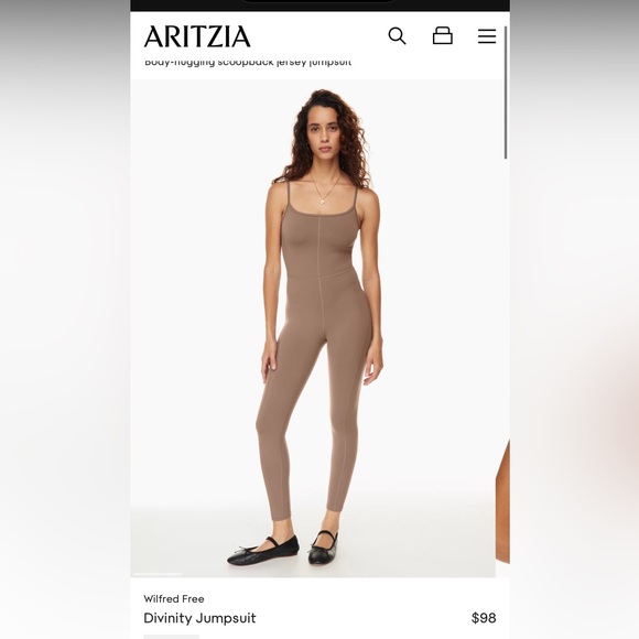 Aritzia Pants - Aritzia - Wilfred Free Divinity Jumpsuit